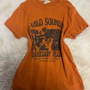 Garage Orange Graphic Tee